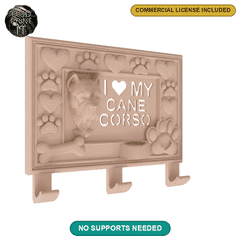 Dog leash holder design