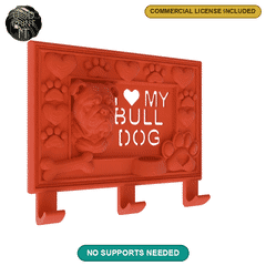 Dog leash holder design