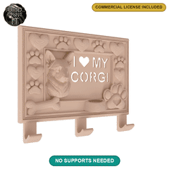 Dog leash holder design